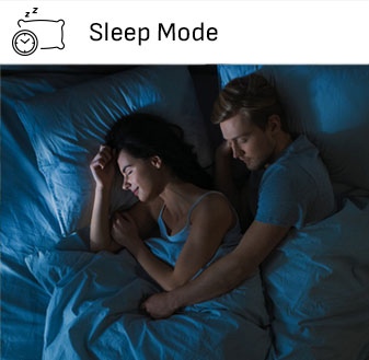 Smart home system help a couple sleep better
